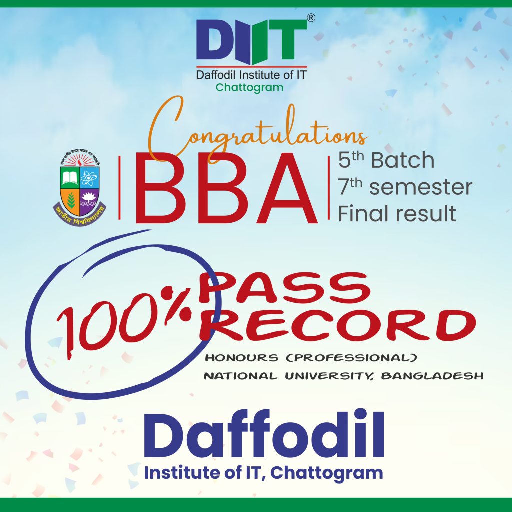 100 Pass Record - BBA Honours (Professional) - National University of Bangladesh