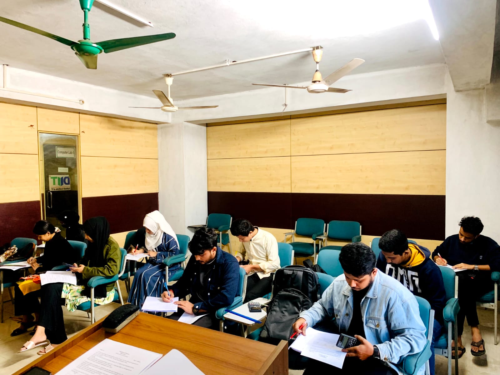 The BBA Honours (Professional) 5th Semester Final Test of the 7th Batch was successfully held at Daffodil Institute of IT, Chattogram under National University, Bangladesh.