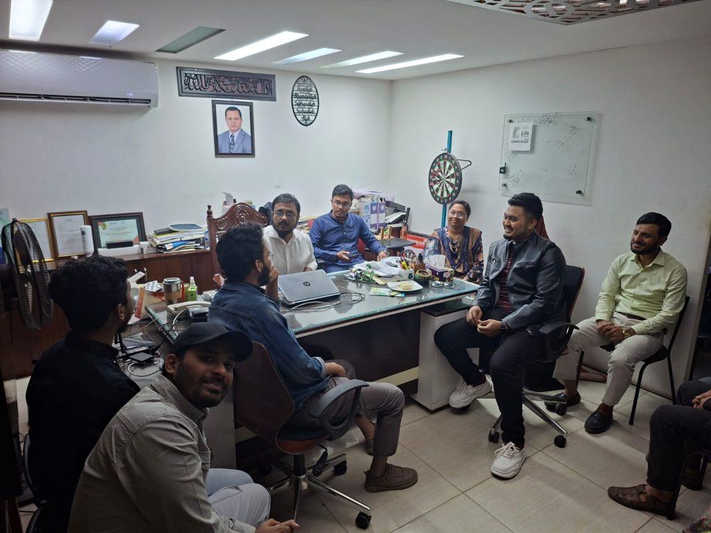 Had an inspiring discussion session with the talented 𝐁𝐁𝐀 𝐒𝐮𝐩𝐞𝐫 𝐁𝐚𝐭𝐜𝐡 𝟓 at Daffodil Institute of IT, Chattogram!